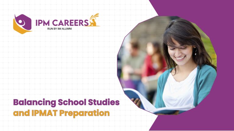 Balancing School Studies and IPMAT Preparation