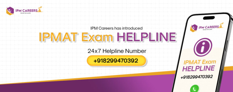 IPMCareers Has Introduced IPMAT Exam Helpline
