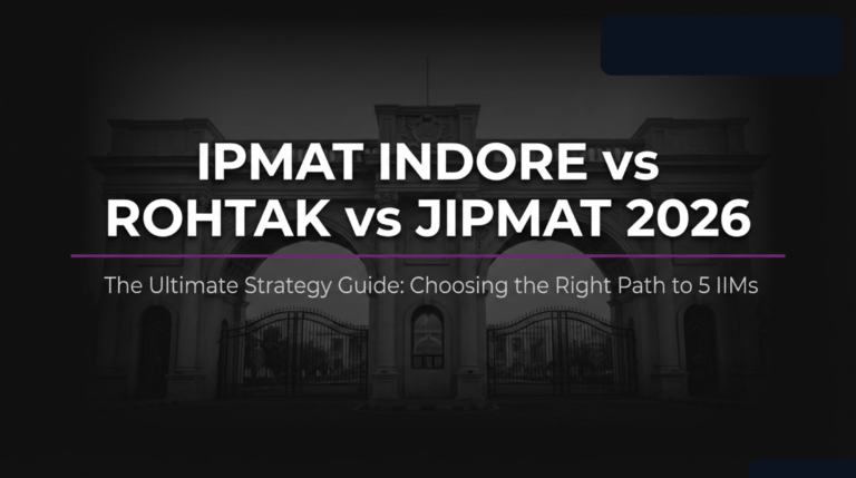 IPMAT Indore vs IPMAT Rohtak vs JIPMAT 2026: Which Exam Should You Target?