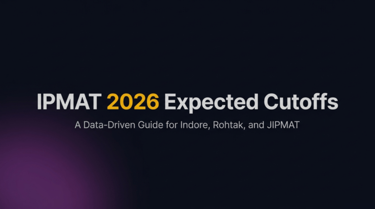 IPMAT 2026 Expected Cutoff [Indore & Rohtak]