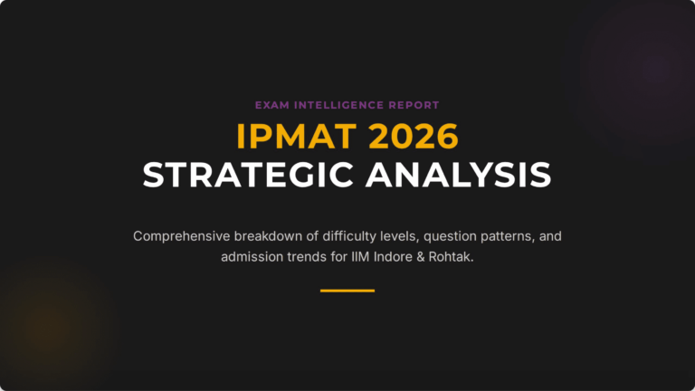 IPMAT 2026 Exam Analysis: Difficulty level & Check your Score